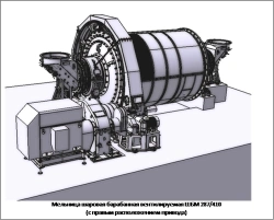 ShBM type ball drum mill