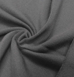Mixed knitted fabric, culinary plain weave, with PU yarns added