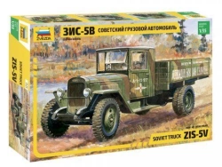 Assembled model Soviet truck ZIS-5V