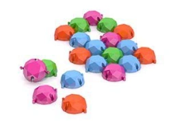 Floor mosaic "Diamond" (opaque, 20 pcs. in a bag)