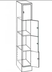 Shelf for household equipment RL 03/09