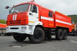 Foam extinguishing vehicle APT-(8,0-9,0)-70, type 58815K43118, modification APT-(8,0-9,0)-70 (43118), on chassis KAMAZ-43118-A5,