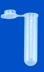 Non-sterile polymer tube for in vitro diagnostics according to TU 32.50.50-021-54287340-2022: Round bottom tube P2K-15-62-PP