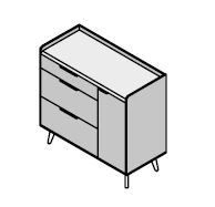 Gredentia. Set of furniture "Remo"
