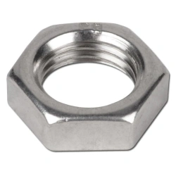 Hexagonal nuts low from titanium alloy OST 1 12140-78