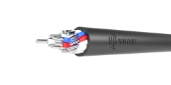 Control cable with PVC insulation of reduced flammability AKVVVG ng(A) 7?2.5