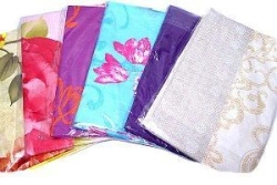 Clothing articles for children of nursery, pre-school, school and adolescent age groups: sheets made of printed cotton