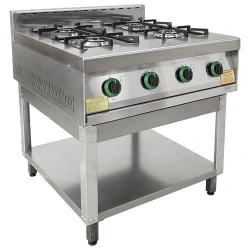4-burner gas cooker without a cupboard PG-4-01 (840x850x860 (960) mm , 14 kW, 220 V);