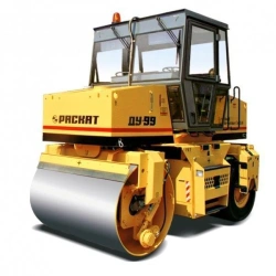 Double-axial dual-roller combination vibratory roller DU-99