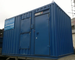 Power station, automated "Peter Bell" of container type PB-100-18D-10 on the basis of diesel unit YAMZ AD100S-T400-50.