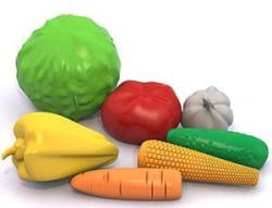 Set "Vegetables" BARBIE (7 pieces in a bag)