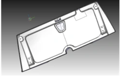 Front bonnet assembly 5299-401-5302520