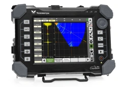 Ultrasonic defectoscope on phased arrays Chameleon 32+