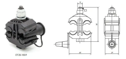 Branch clamp CT 25-150 P