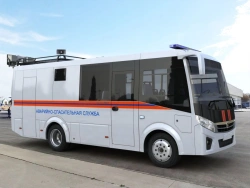 Vehicle for emergency rescue services and police 502040-03 (basic vehicle, PAZ 320405-04 manufacture