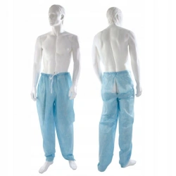 Set of medical isolation clothing reusable non-sterile.Version ? 6-pants, jacket, cap.