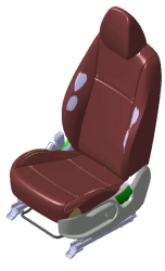 Front seat left (FBr PE)