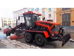 Motor grader "Kirovets" K-714