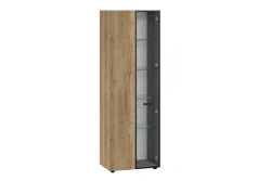 Essen LD.681130.000 Wardrobe (Grey Slate/Halifax Oak Tobacco )