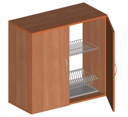 Hinged cupboard for drying dishes art. no. U.09.04