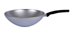 Wok (classic) 300/100mm (uncoated) cast aluminium frying pan TM Kukmara, with Bakelite handle, without lid