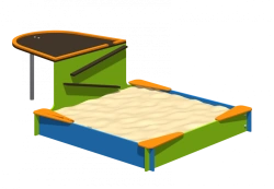 Play equipment - sandpit-table Romana 109.37.00-01