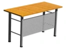 Double reading desk 1300x600x750 mm