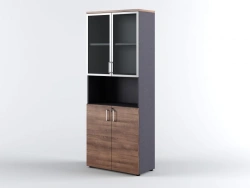 FRIDOM Wide combination cupboard with niche and glass, Art. no. FSHNS 01
