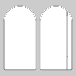 Clothing pouch (article number CHX)