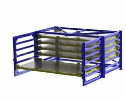 Sheet metal storage rack 3000x1500 mm