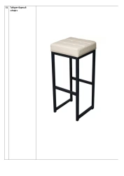 Loft bar stool