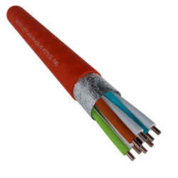 Cable high-frequency paired twisted pair F/UTP Cat 5e ZH ng(A)-HF 1pr 25 AWG