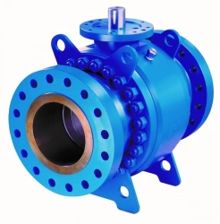 TSB model shut-off ball valves: DN 25-900, PN 1.6-25.0 MPa or pressure classes to ANSI 150-2500.