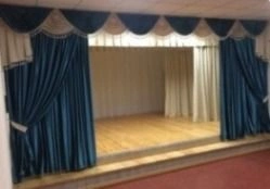 Intermission sliding curtain (curtain separating the spectator area from the stage), item ZK-001