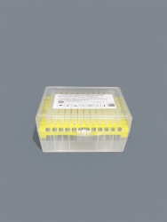 Polymer non-sterile disposable tip for pipettes pipettes without filter 200 µl. in a rack 96 pcs.