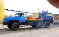 Pumping unit for well cementing SIN35 on chassis URAL-4320