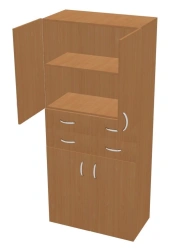 Cupboard with doors (item no. 6000-129)