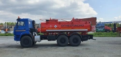 Tank truck for oil and oil products transportation ACN, AC, ACT 4671M2-10 on chassis Kamaz -43118-RS