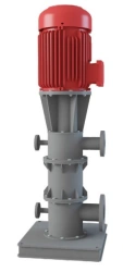 Vertical hermetic electric pump units of Villina-GNVTs type