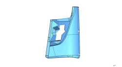 5299-401-5302532-10 SB/LG Right-hand corner trim assembly