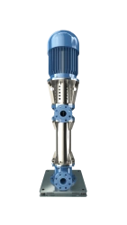 Vertical centrifugal pumps of NCSV type and electric pump units on their basis