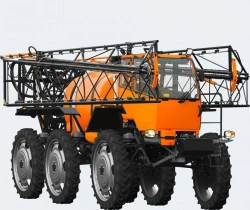 Self-propelled sprayer-spreader TUMAN-2M, complete with replaceable technological equipment (boom sprayer TUMAN-2).
