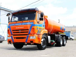 Water-washing vehicle APM 10.0 (65115) model ST. 062 on the basis of KAMAZ 65115-A5, 65115-50, 65115-RS, 65115-RR chassis.