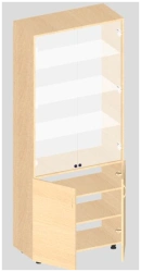 Cabinet for visual aids art.U.01.01