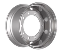Steel wheels with non-detachable rim for trucks, size 22.5x11.75, part number: RZB36606OE