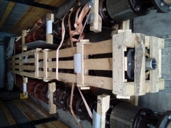 Centrifugal submersible electric pump units for mine water ANPSH