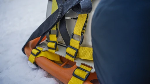 Spinal Immobilization Board with Head Fixator and Strapping System (Set)