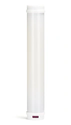 Closed-type bactericidal irradiator-recirculator with ozone-free lamp for disinfection of air in rooms of treatment centres in t