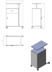 Bollard with turntable (series TB.P.ST)
