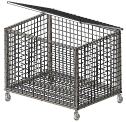 Basket for ball storage. Mobile